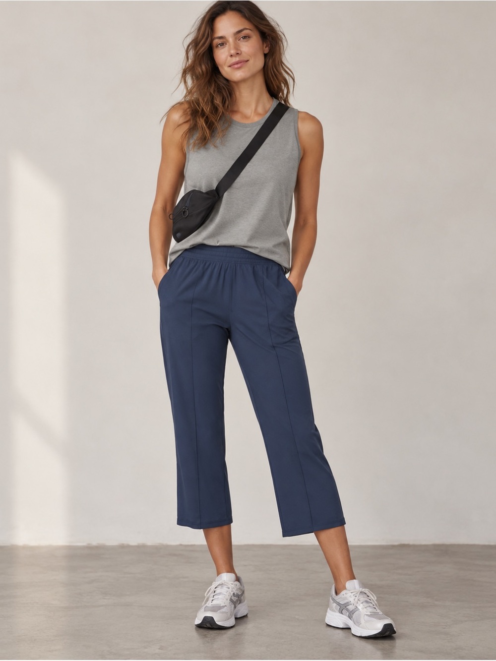 Lululemon Wanderer Crop in True Navy